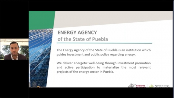 Promueve Agencia de Energía inversión extranjera en Puebla