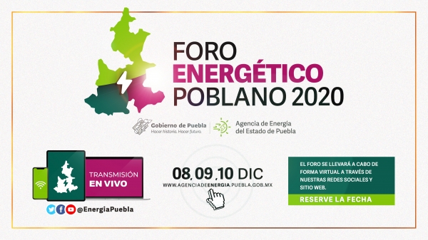 Celebrará Agencia Foro Energético Poblano 2020